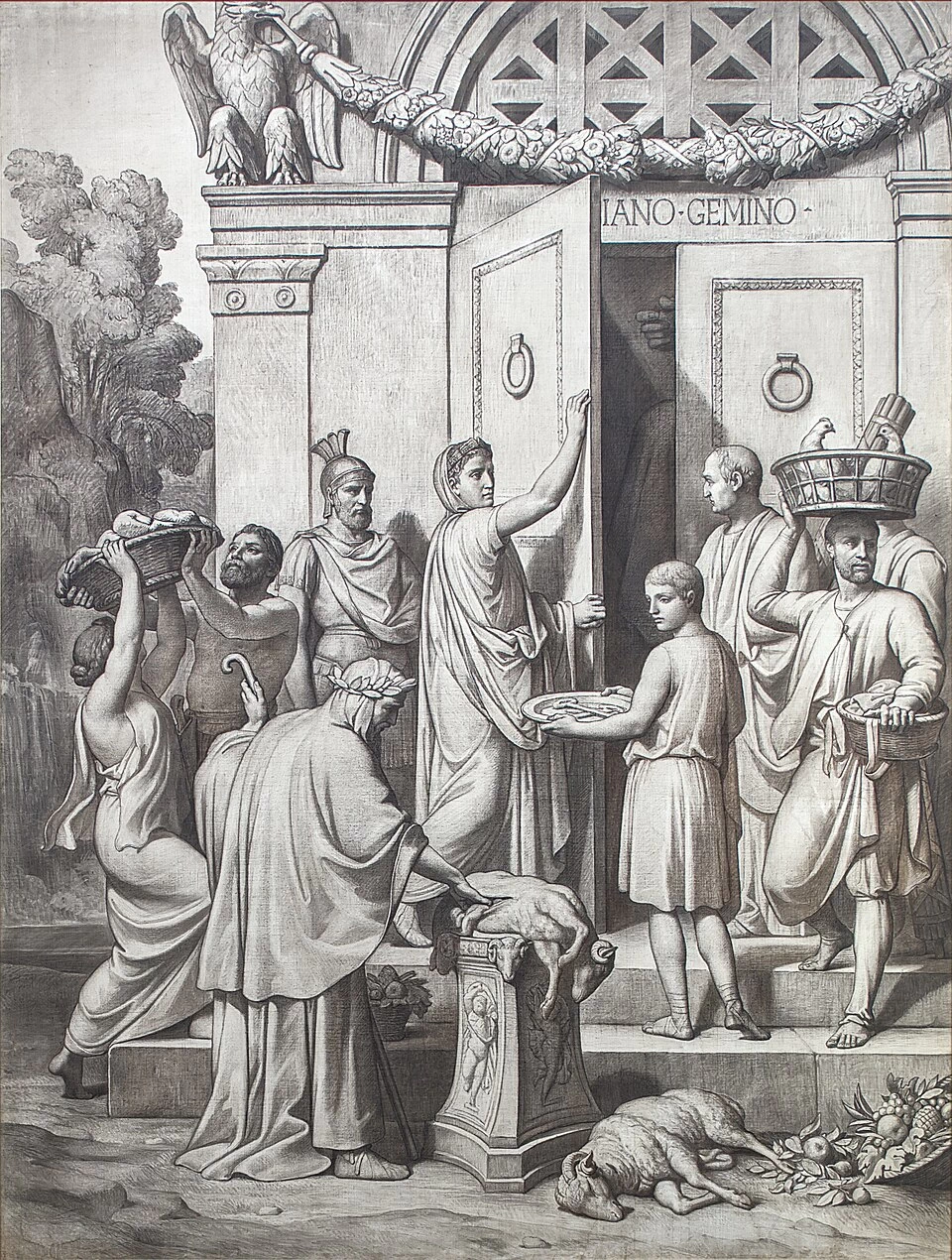 Il pittore e il profeta - Attila I, Museo delle Belle Arti di Lione 13